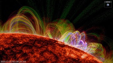 20251101 Active Sunspot Group is comming | Solar Lotus _AR4246 | CME | Flares ( SDO )