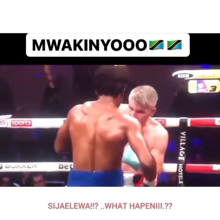 Pambano la Hassan Mwakinyo akipoteza
