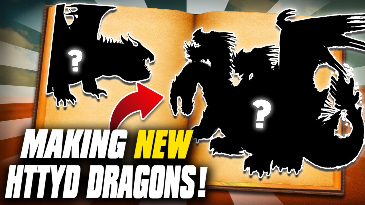 Создание совершенно НОВЫХ драконов! (Как приручить дракона)