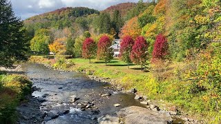 Quechee Gorge and Woodstock, Vermont.