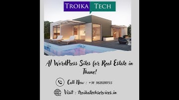 AI WordPress Websites for Real Estate Agents and Builders In Thane - Troika Tech Services