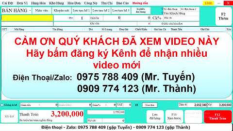 Phần Mềm Bán Hàng Điện Nước|Phần Mềm VLXD|Phần mềm quản lý bán hàng Điện Nước|Xem báo cáo bán hàng