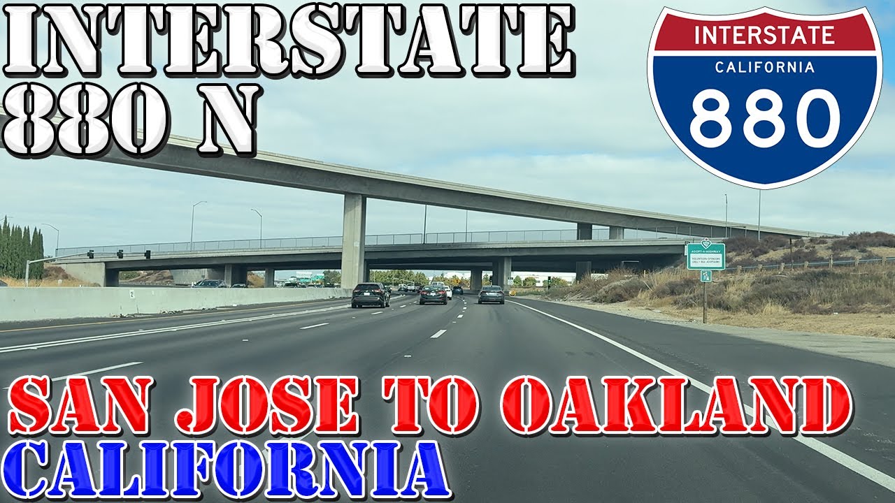I-880 North - Nimitz Freeway - FULL ROUTE - San Jose to Oakland - California - 4K Highway Drive