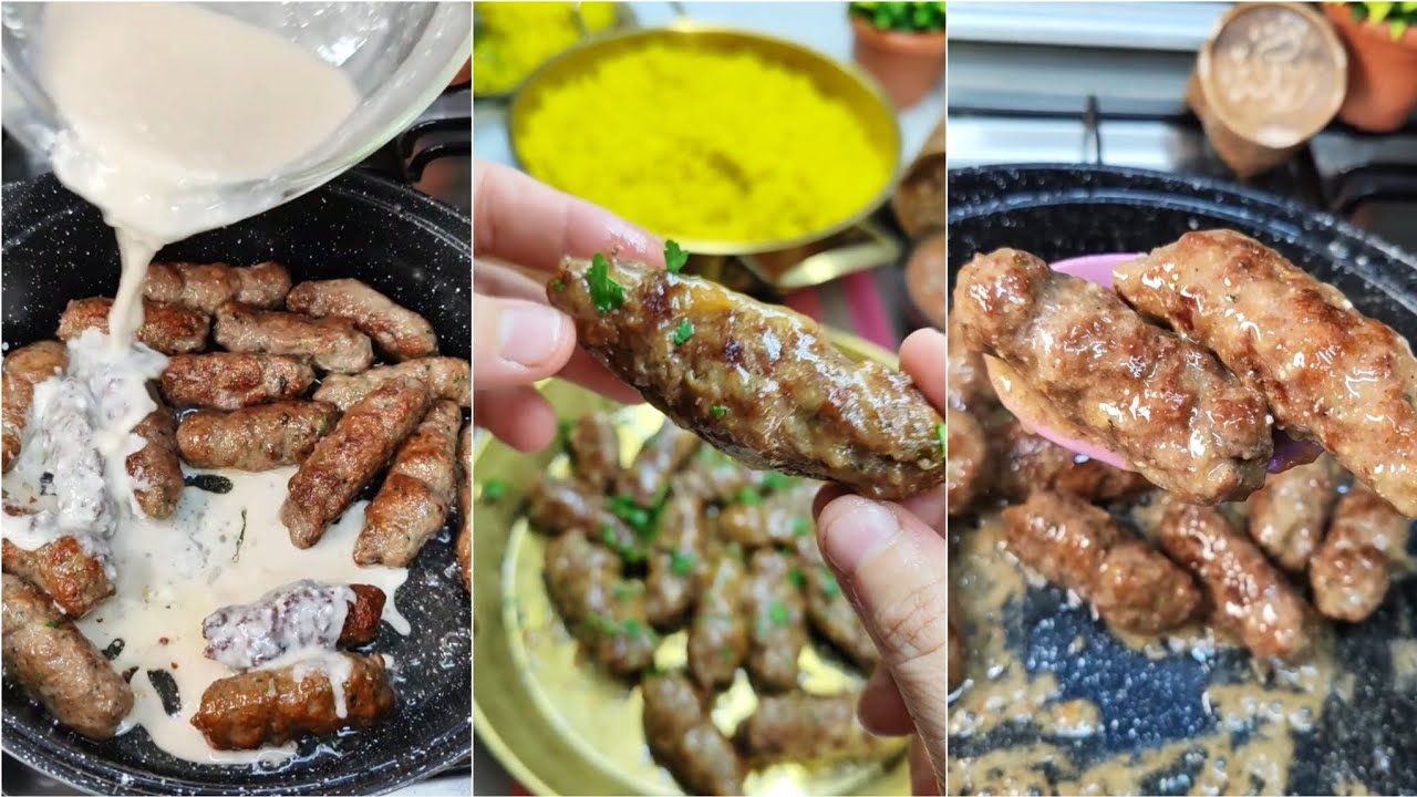 كفتة الطاسة الاقتصادي بالزبادي ف 10 دقايق بدون فرن أكبر كمية هتنسيكم اي طريقه ثانية هشة طرية مطاطية