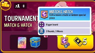 Match & Hatch ticket tournament | Gold booster new tournament match masters