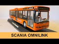 Cararama 1:50 Scania OMNILINK Bus Bianco – Modello Pressofuso 56702 W
