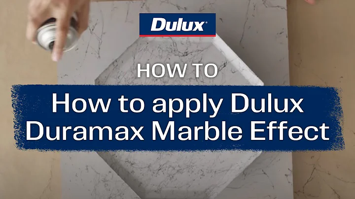 How to apply Dulux Duramax Marble Effect | Dulux Duramax