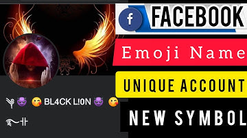How To Make Unique Name Facebook Account 2023 | Facebook Emoji Name Account 2023 | Working Trick