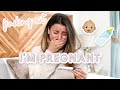 FINDING OUT I'M PREGNANT! Pregnancy Test + Emotional Reaction