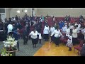 The church broke out in worship with this old hymn  new jerusalem way