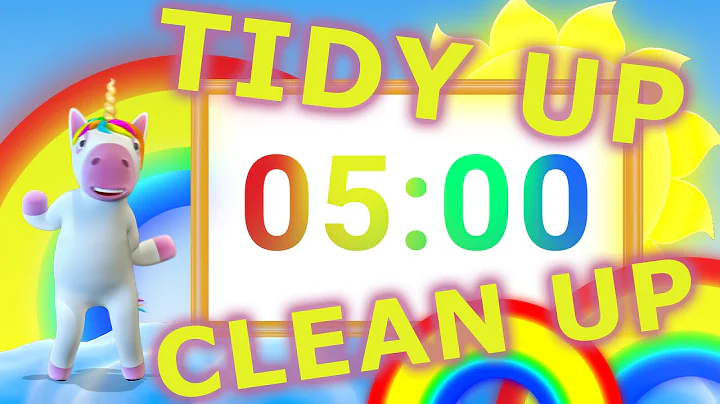 5-Minute Tidy-Up Song with Countdown Timer | Classroom & Home Clean-Up Music