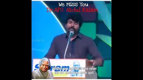 Sivakarthikeyan Anna speech || Sivakarthikeyan SK fc