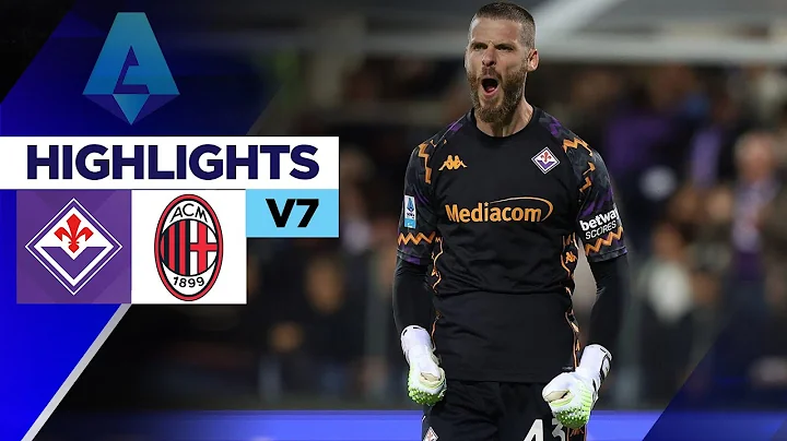 FIORENTINA vs AC MILAN | Nghẹt thở 3 bàn, Thánh tôn De Gea điên rồ 2 lần cản penalty | Serie A 24/25