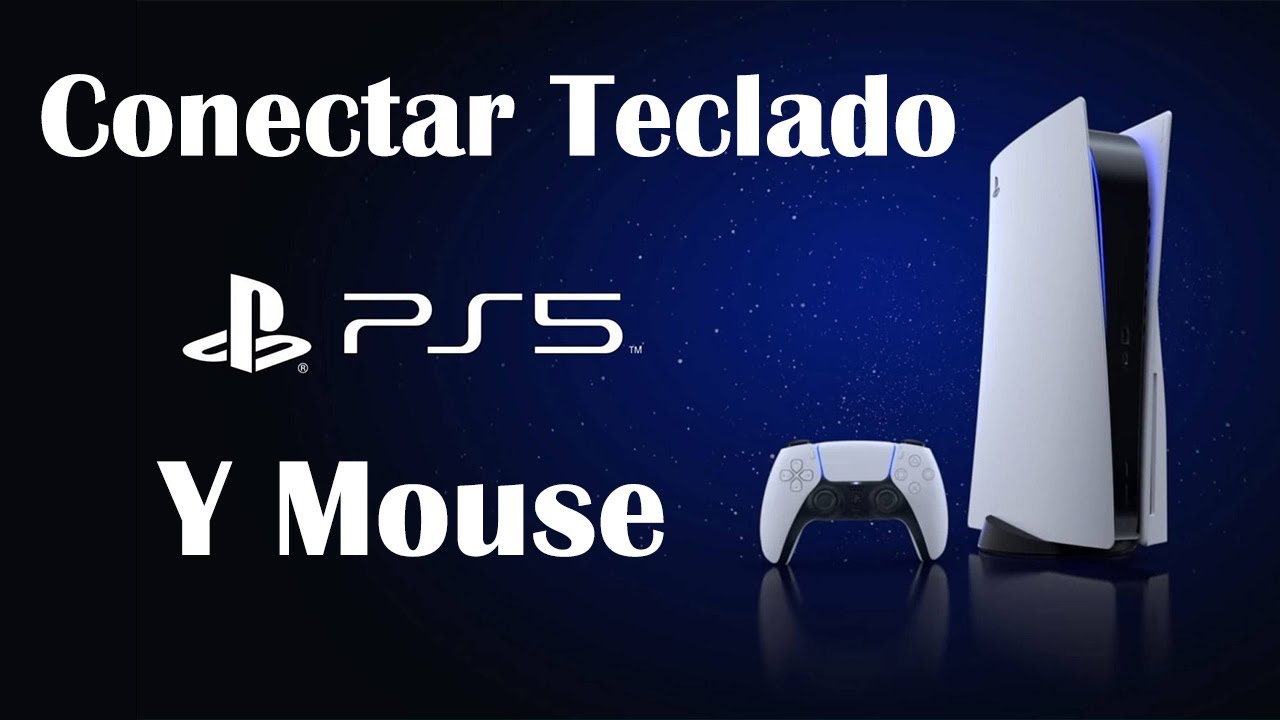 Como conectar mouse y teclado a PS5 - YouTube