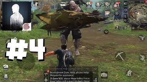 LifeAfter - Gameplay Walkthrough Part 4 - Development Zone iOS/Android