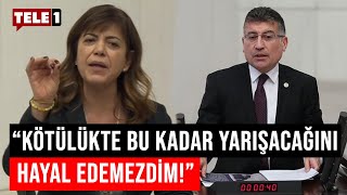 Meral Danış Beştaş, Meclis'te Güler'i sözleriyle ezdi geçti alkışlar koptu! Resimi