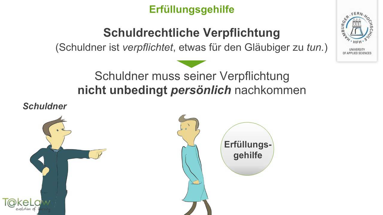 Unterschied Erfüllungs Und Verrichtungsgehilfe