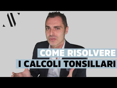 Video: Come smettere di avere calcoli tonsillari?