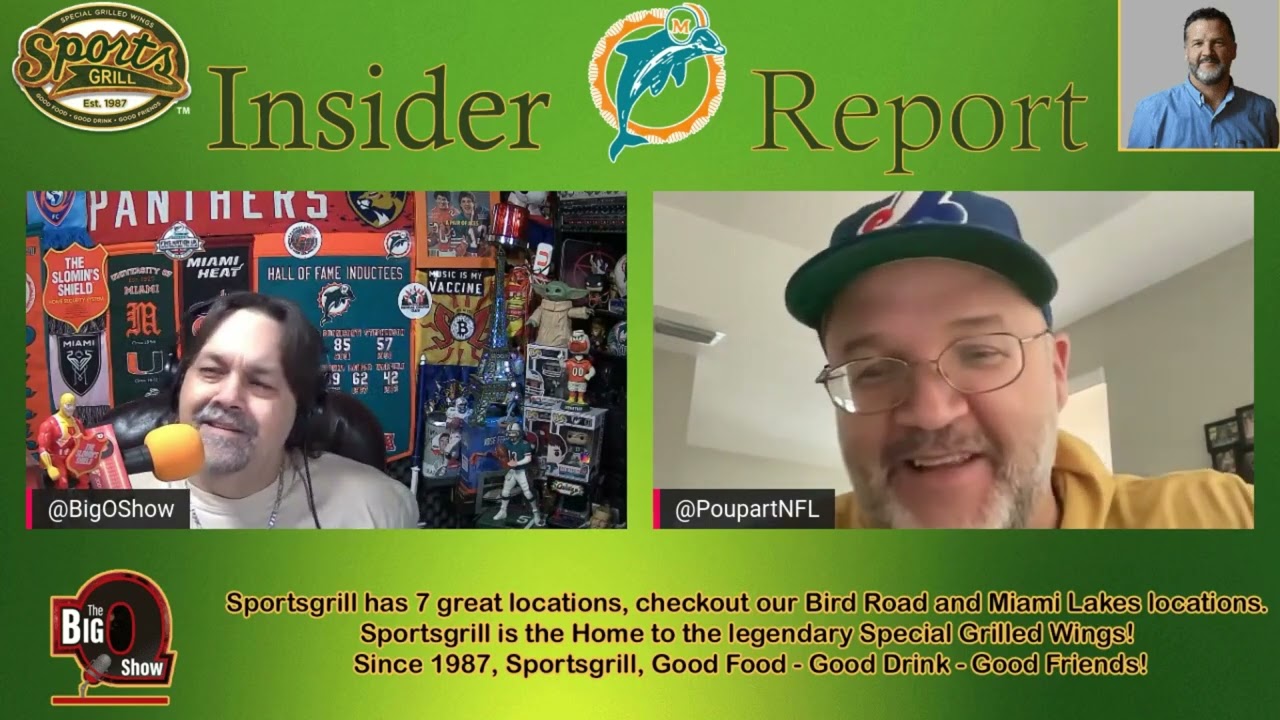 The Sports Grill Miami Dolphins Insiders Report w/ Alain Poupart 04 11 2022