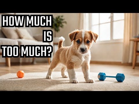 Comment exercer mon chiot. Combien dois-je exercer mon chiot?