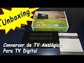 Unboxing Conversor de TV Analógica Para TV Digital (Aquario - Set Top Box)