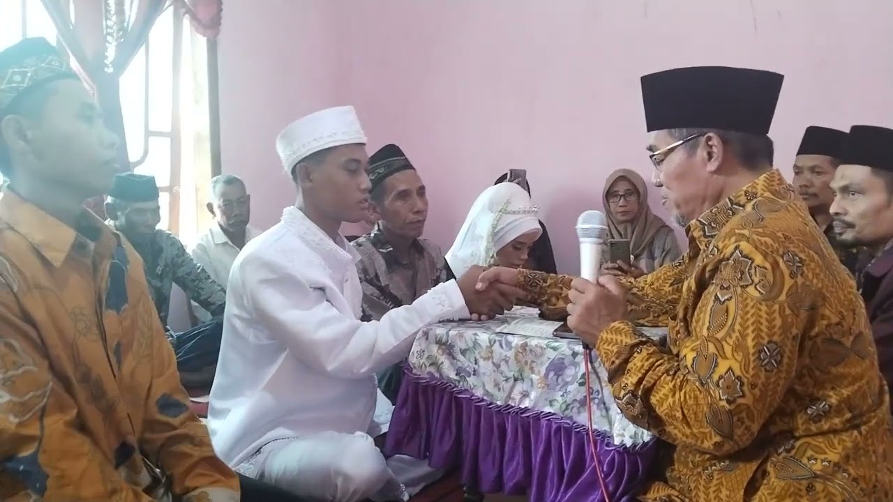Sahh⁉️pak naib Jumbull, Pernikahan Siti fatimatuzzahro' dan Odik Saputra, Manyar sekaran Lamongan