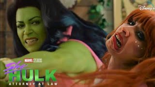 She-Hulk Vs Titania - Wedding Fight Scene | Marvel Studios' She-Hulk : Attorney at Law S01 E06