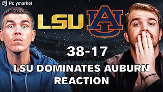 LSU DOMINATES Auburn REACTION