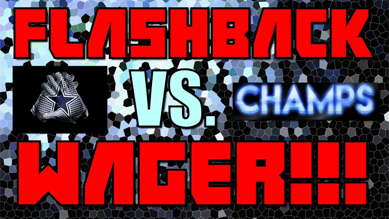 FLASHBACK WAGER VS. MADDEN MOBILE CHAMPS!!!! | Madden Mobile 16