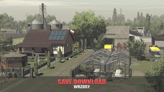 ✔SAVE DOWNLOAD😱|🤤ŚREDNIE POLSKIE GOSPODARSTWO😎🔥 MAP: WRZOSY🔥▶ FS22