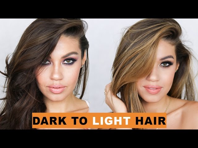 diamant princip is How To Color Hair From Dark to Light | Balayage Highlights for Dark Hair |  Eman - YouTube