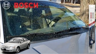 Bosch ICON Windshield Wiper Blades Review | How To Install Wiper Blades On 2009 Ford Taurus