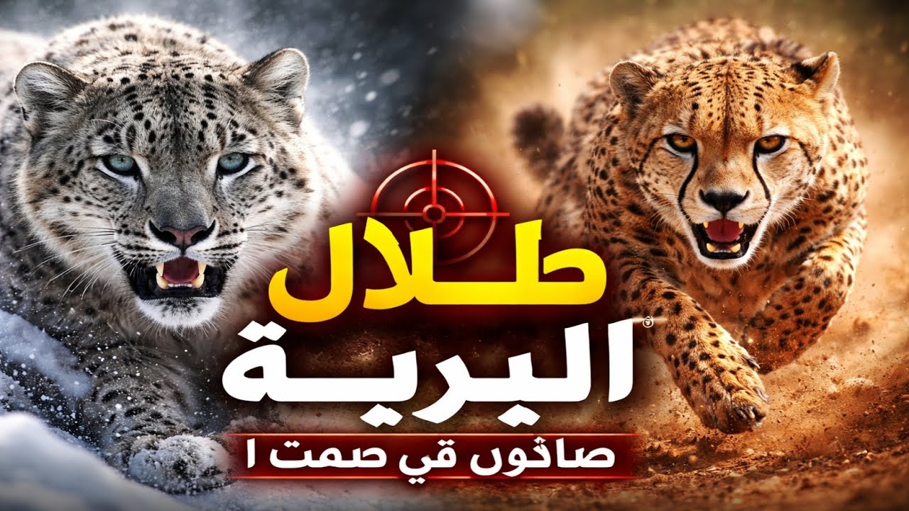 ظلال البرية: براعة الفهود ونمور الثلوج في الصيد الخفي