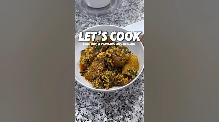 Cook Nigerian egusi soup with me for dinner #cooking #cookwithme #momlife #dinner #wife  #egusi