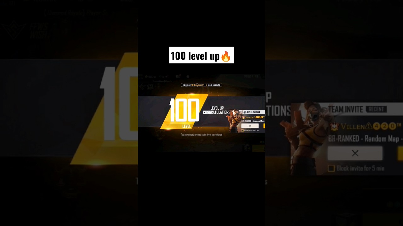 100 LVL UP---Memories🥺