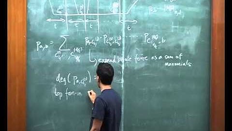 Lower bounds for Iterated Matrix Multiplication by Srikanth Srinivasan - IIT Bombay