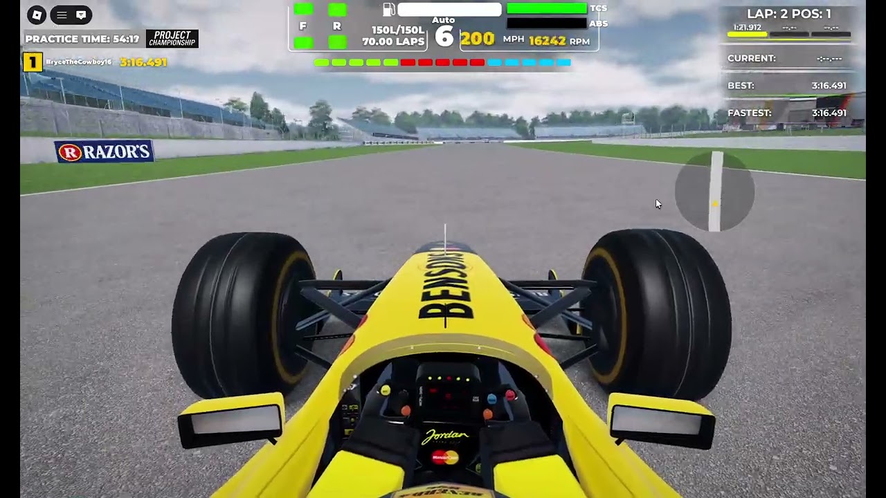 Damon Hill's HotLap at Silverstone '98 Jordan 198