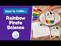 How To Make A Pirate Beard Rainbow Experiment | Baker Ross