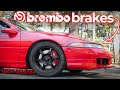 $1500 Eclipse Gets An EVO 8 BREMBO Big Brake Kit!    But...There's a Problem...