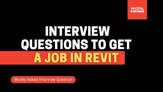 Revit Architecture Interview Questions | How to Crack Revit Interview as Fresher-Hindi BIM Interview screenshot 3