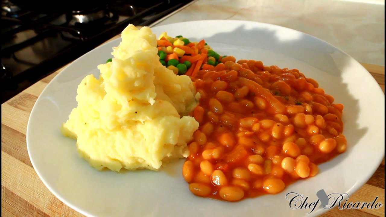 Easy Beans And Masher With Veg -Home Cooking Recipe - (Caribbean Chef) | Recipes By Chef Ricardo | Chef Ricardo Cooking