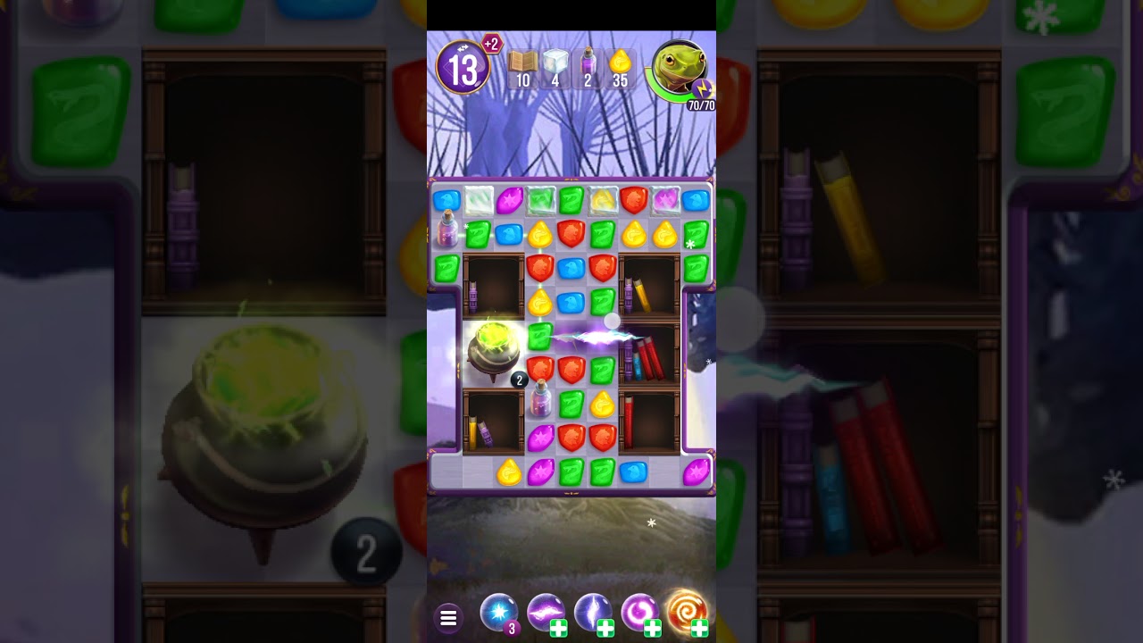 Harry Potter: Puzzles & Spells level 1037 no boosters