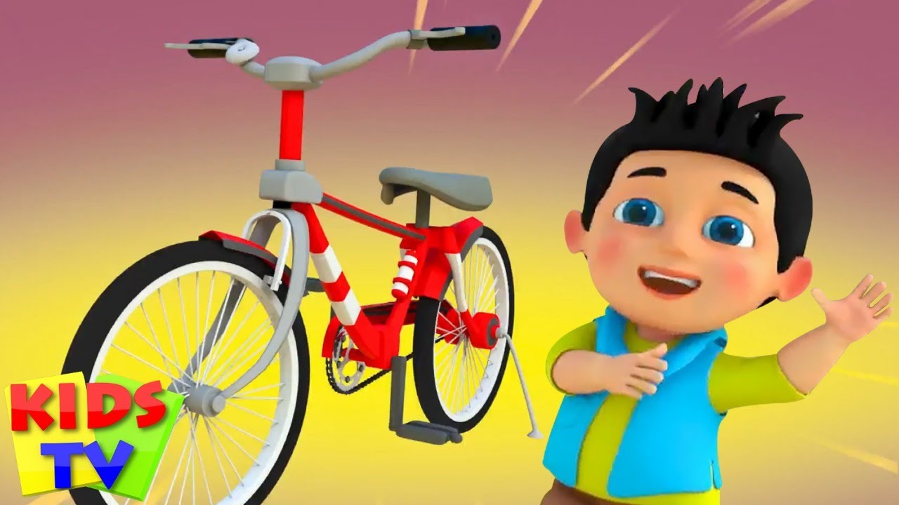 Cycle Song   Nursery Rhyme in Hindi for Kids