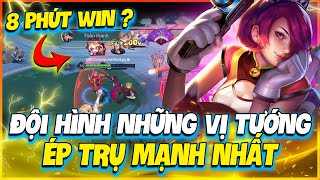 Chuyện Gì Xảy Ra Những Vị Tướng Ép Trụ Mạnh Nhất Cùng 1 Team - 8 phút End Game | MSUONG CHANNEL