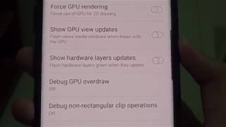 Samsung Galaxy S10 / S10+: How to Enable / Disable Show hardware layers updates screenshot 2