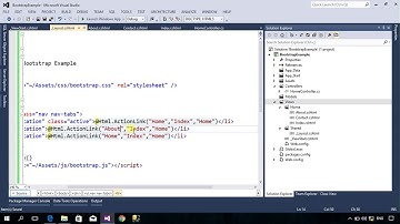 Part 12 How to use Bootstrap in ASP.NET MVC 3 in hindi