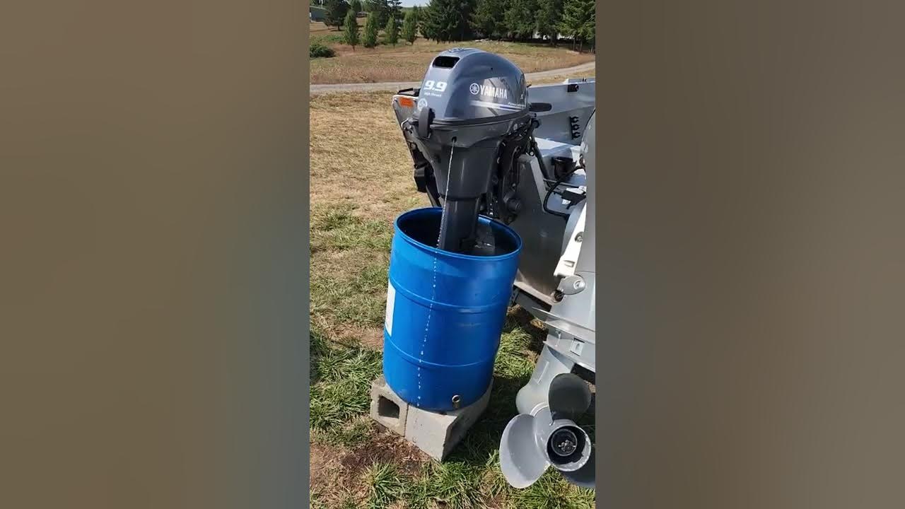 2018 Yamaha 9.9hp carb issue fixed. Would only run decent with the