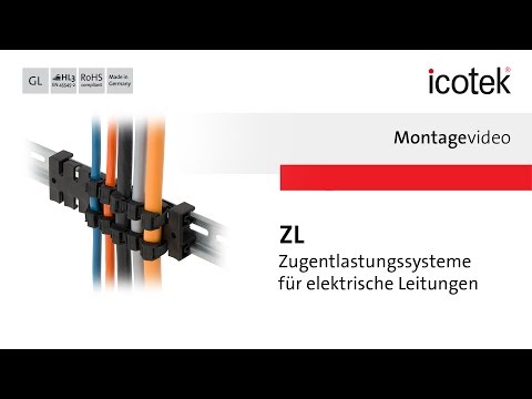 Zugentlastung ZL | Montage | icotek
