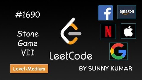 Stone Game VII | Dynamic Programming | Top Down | Bottom Up | 1690 LeetCode | Day 11