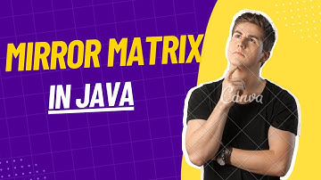Mirror Matrix  in Java  ||  SB Codes  #java #programming #matrix